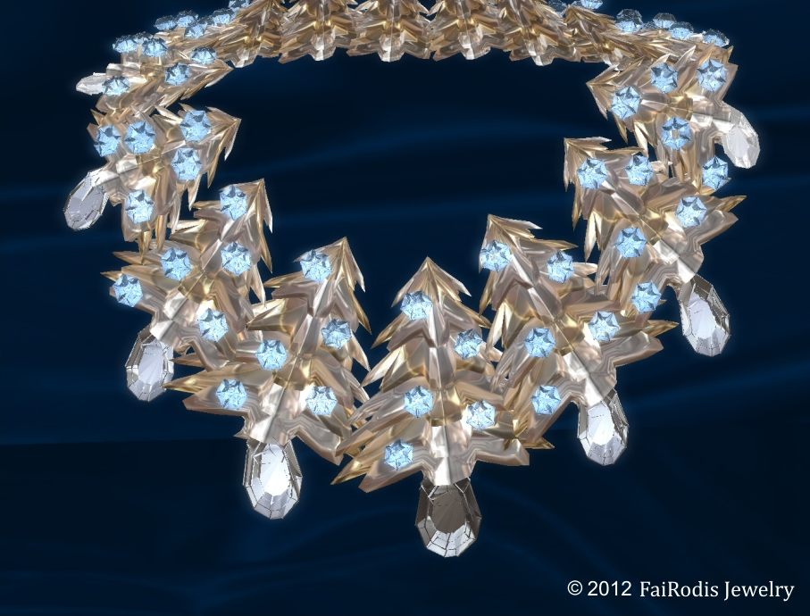 FaiRodis Winter Fairy Tale necklace
