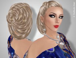 FaiRodis Muriel hair light blonde2+decoration pack