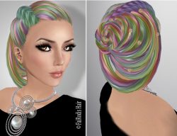 FaiRodis Muriel hair rainbow+decoration pack