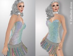 FaiRodis Soul of Space holografic dress_6