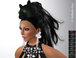 FaiRodis Lady cat hair BLACK1+SURPRISE pack