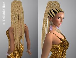 FaiRodis Golden princess hair pack